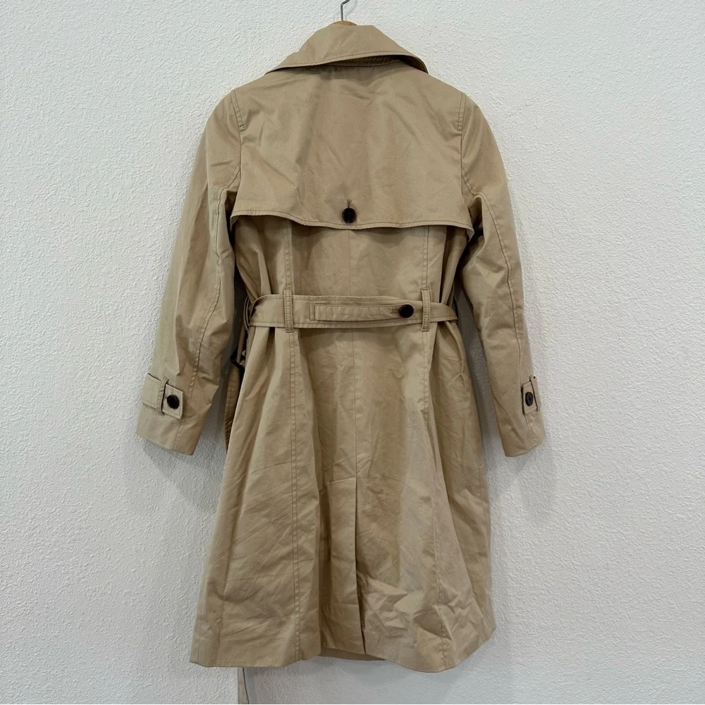 BANANA REPUBLIC trench coat SzS - Picture 9 of 11